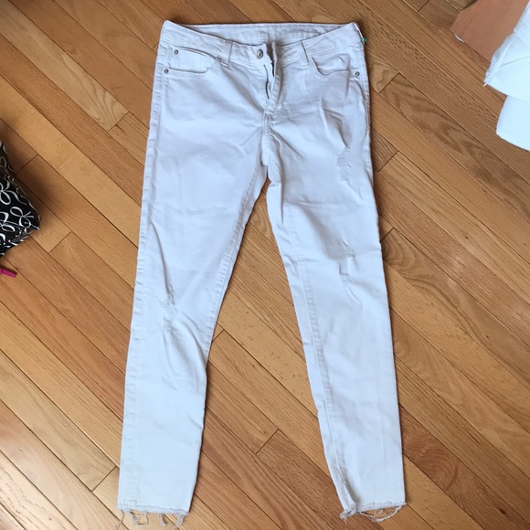 Zara Denim - Zara white jeans 26